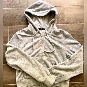 Brandy Melville cropped hoodie